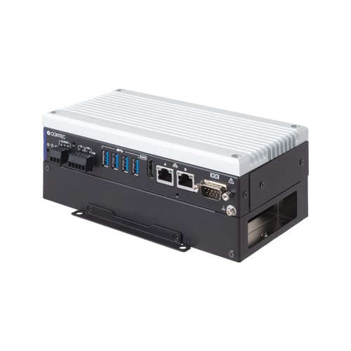 DX-U1220P1 Industrial AI Fanless Edge Computer / NVIDIA® Jetson Xavier NX™ / Carmel ARM v8.2 / PCIe Expansion / Dust-Resistant