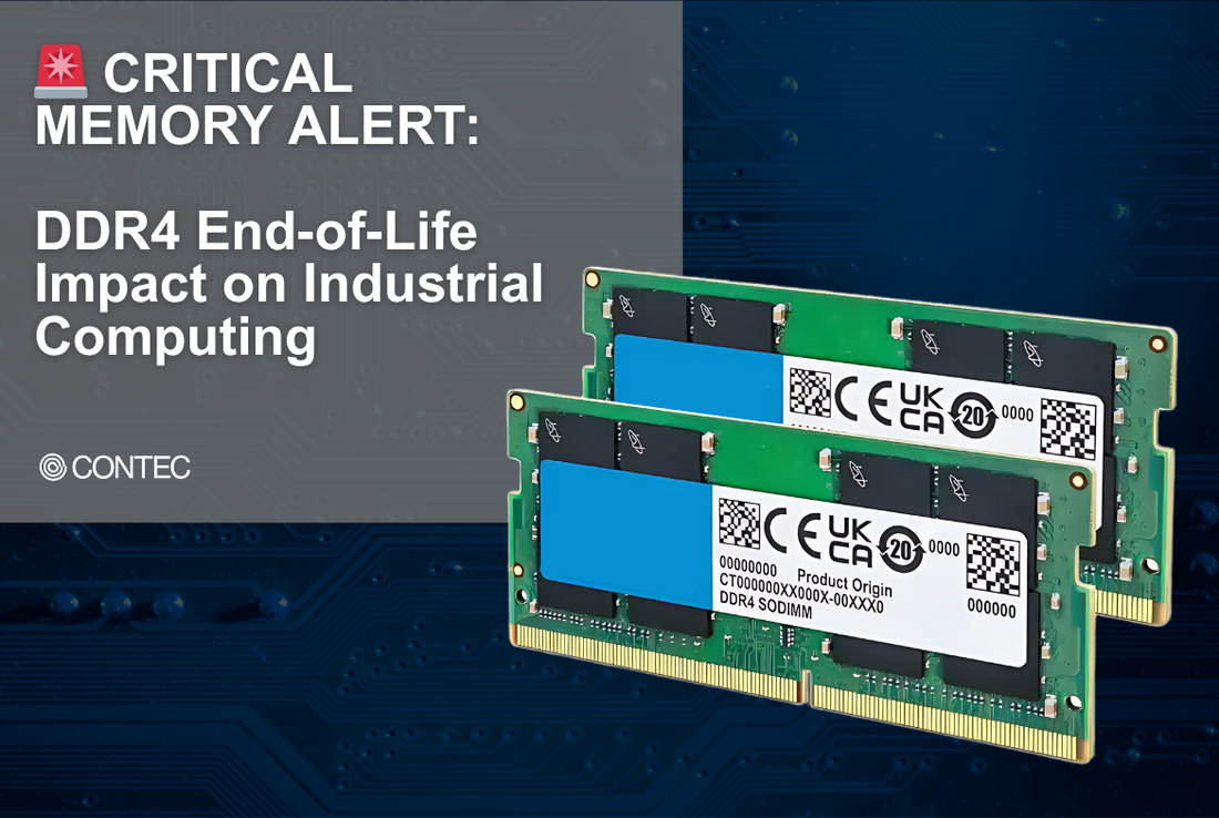 CRITICAL MEMORY ALERT: DDR4 End-of-Life Impact on Industrial Computing