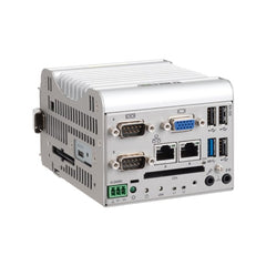 BX-321 Fanless Embedded PC / DIN Rail Mount / Intel Atom E3845 (BayTrail) / DAQ Controller Interface / 12-24VDC Input