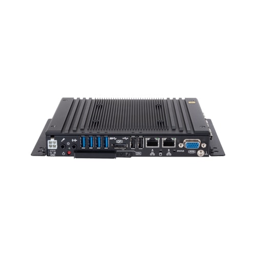 BX-T3000 - Fanless Embedded PC / Slim A5 Size / Intel 8th Gen Processors (Whiskey Lake) / 12-24VDC Input / -20-60C Operation