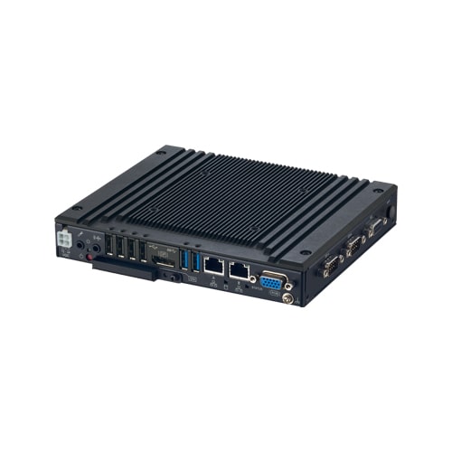 BX-T310-G Fanless Embedded PC / Slim A5 size / Intel Atom x6413E (Elkhart Lake-U SoC) / 12-24VDC Input / -20-70C Operation