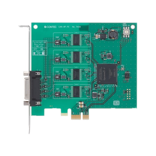 CAN-4P-PE - CAN2.0B communication card PCI Express compatible 4ch (isolated)