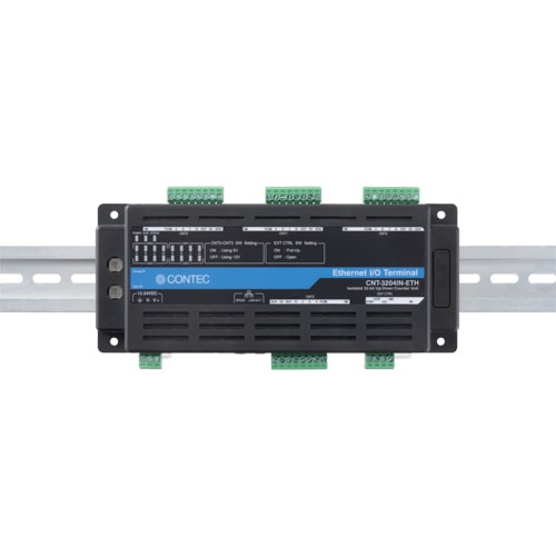 CNT-3204IN-ETH Ethernet Compliant Up/Down Counter Module, 4ch (32-bit up/down, 500kHz), Optocoupler Isolated Inputs