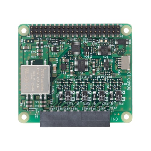 CPI-AI-1208LI Analog Input Raspberry Pi Expansion Card / 8ch Single-ended or 4ch Differential Inputs with 12-bit ADC / -20-60C Operation