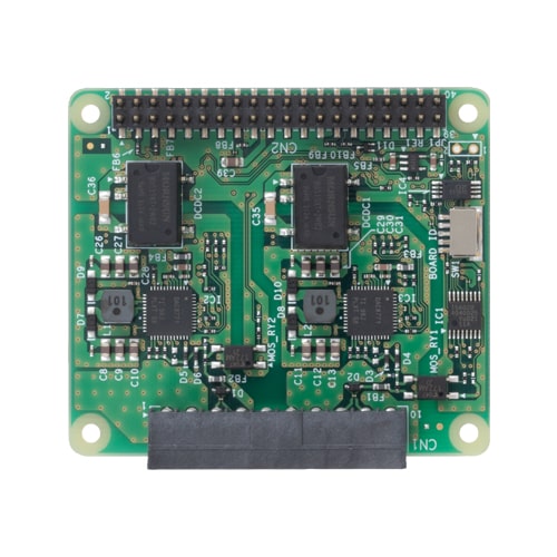 CPI-AO-1602LC Analog Output Raspberry Pi Expansion Card / 2ch Voltage or Current Outputs with 16-bit Resolution / -20-60C Operation