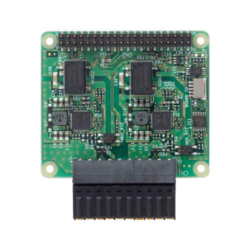 CPI-AO-1602LC Analog Output Raspberry Pi Expansion Card / 2ch Voltage or Current Outputs with 16-bit Resolution / -20-60C Operation