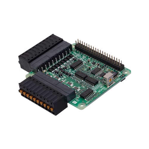 CPI-DIO-0808L Digital I/O Raspberry Pi Expansion Card / 8ch Opto-coupler Isolated Inputs and Current Source Outputs / 200us Response Time / -20-60C Operation