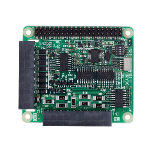 CPI-DIO-0808L Digital I/O Raspberry Pi Expansion Card / 8ch Opto-coupler Isolated Inputs and Current Source Outputs / 200us Response Time / -20-60C Operation