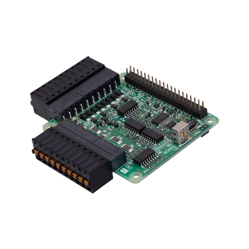 CPI-DIO-0808RL Digital I/O Raspberry Pi Expansion Card / 8ch Opto-coupler Isolated Inputs and Current Sink Outputs / 200us Response Time / -20-60C Operation