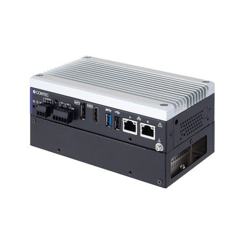 DX-U1200P1 Industrial AI Fanless Edge Computer / with NVIDIA® Jetson Xavier NX™ / Carmel ARM v8.2 / PCIe Expansion / DC Power Supply / Dust-Resistant