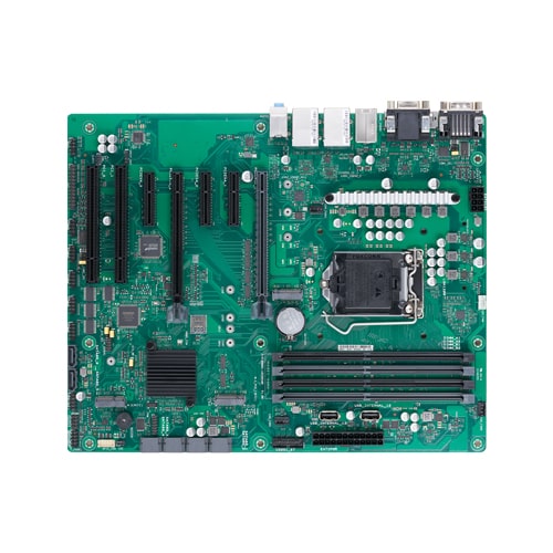 GMB-AQ47001 Industrial Motherboard / ATX / Intel 10th Gen Processors (Comet Lake-S + Q470E) / (LGA1200) / 2x PCIe (x16), 3x PCIe (x4), 2x PCI
