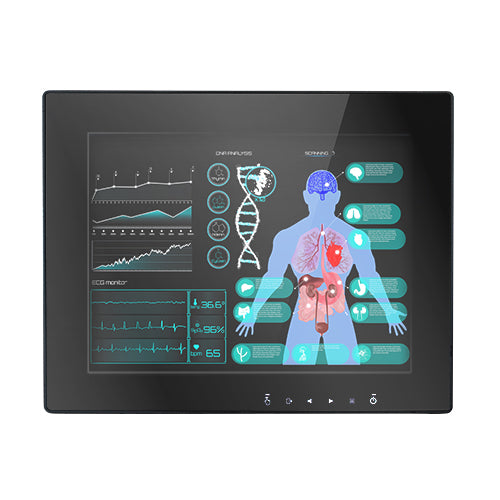 CM-ME121P / 12.1" PCAP Touch Medical Display / IEC 60601 & 61326 Certified