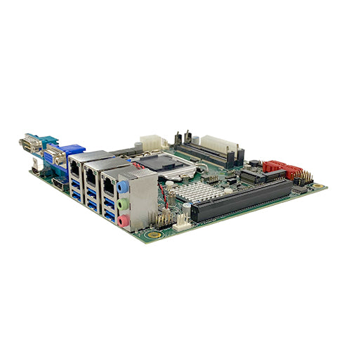 GMB-IW48000 Industrial Motherboard / Mini-ITX / Intel 10th Gen (Comet Lake-S + W480E) / 1x PCIe (x16)