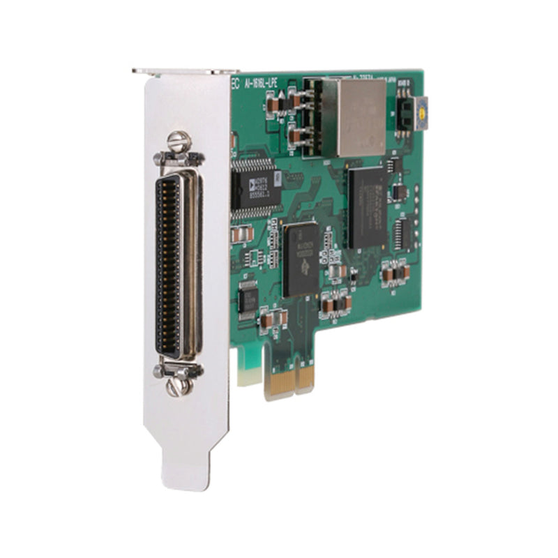 AI-1616L-LPE Analog Input Low Profile PCI Express Card /16ch AI(16bit 100ks/s) / 1ch Counter