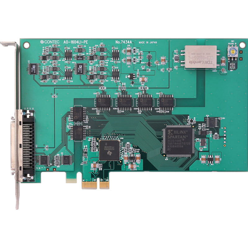AO-1604LI-PE Analog Output PCI Express Card