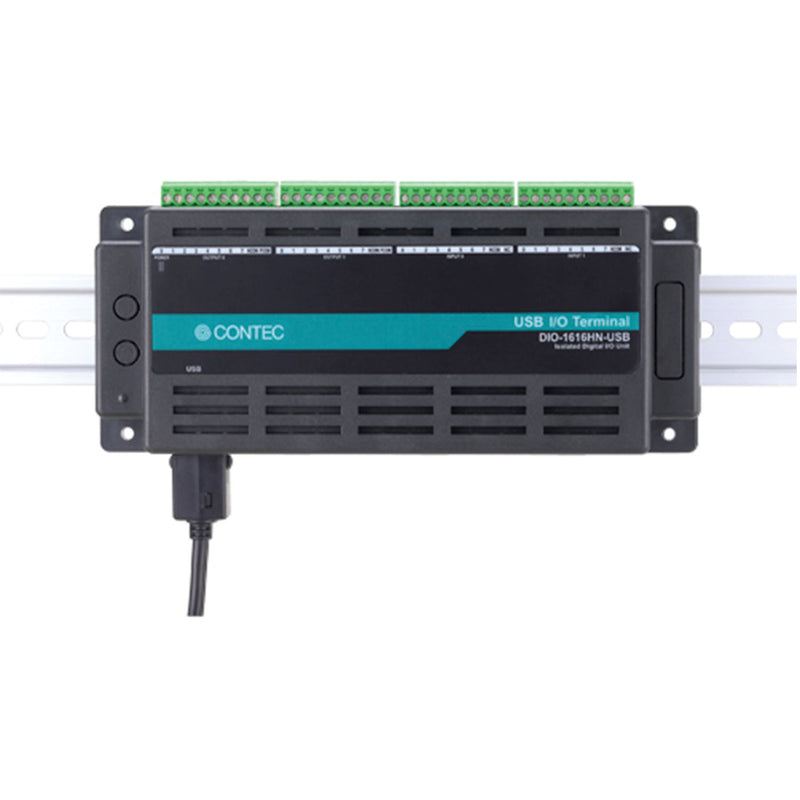 DIO-1616HN-USB Digital I/O USB I/O unit 16ch/16ch (isolated 5 - 50VDC) - the N series